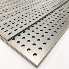 Перфорированный стальной лист Rg 1.1x3.8x1x1000x2000 мм 08ПС ГОСТ Р 58602-2019